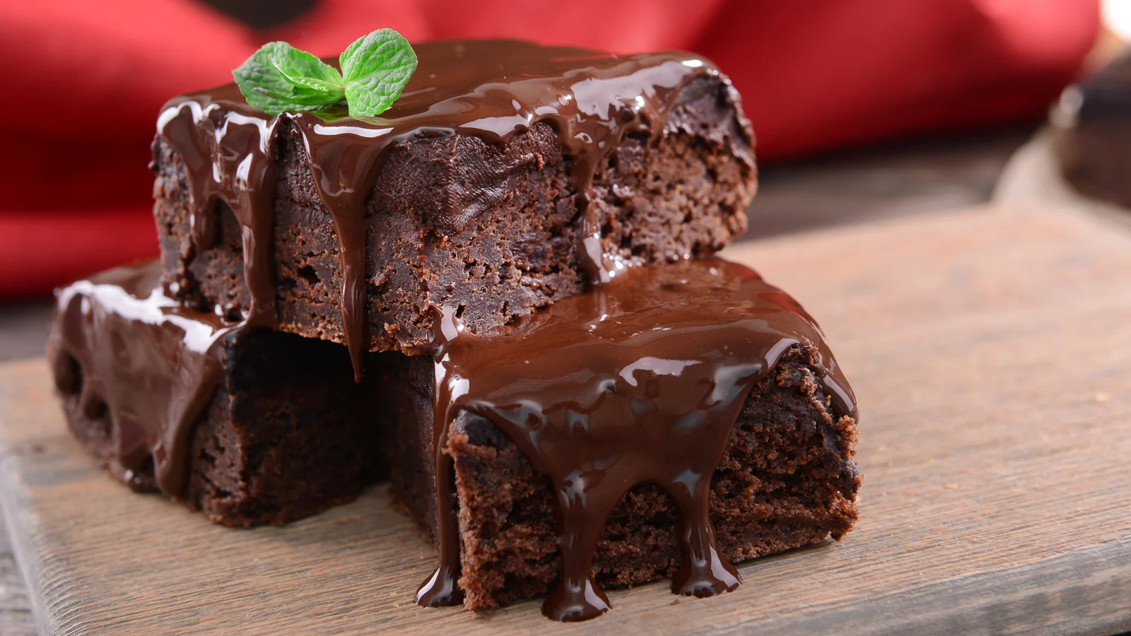 Chocolate Brownie with Gelato at Caffe Gelato Restaurant in Arusha