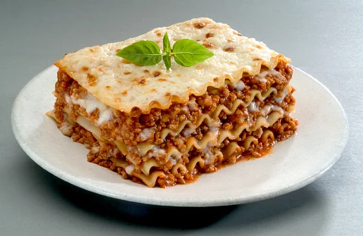 Lasagne at Caffe Gelato Restaurant in Arusha